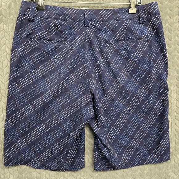 Puma Dry Cell Mens Size 32 Golf Shorts Blue Outdoor Activewear Stripes - Picture 8 of 8